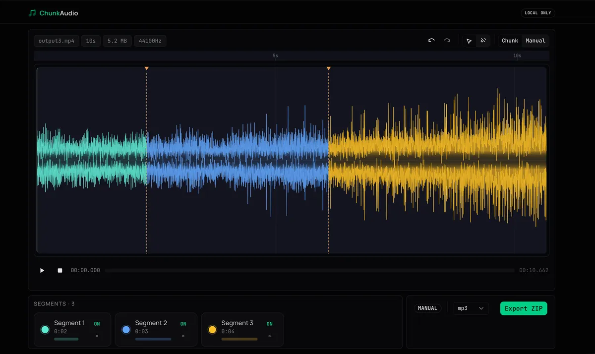 Cover image for Chunk Audio