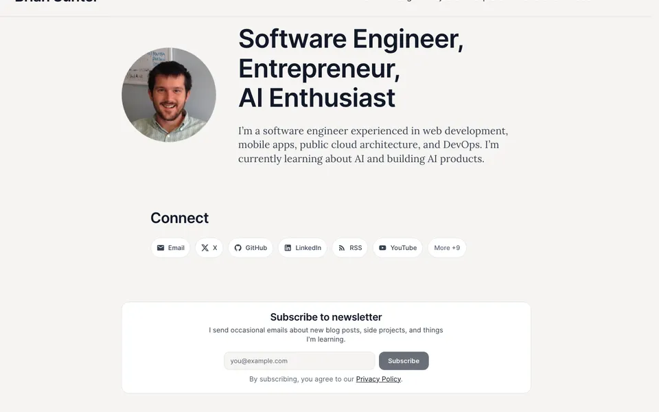 Personal Site