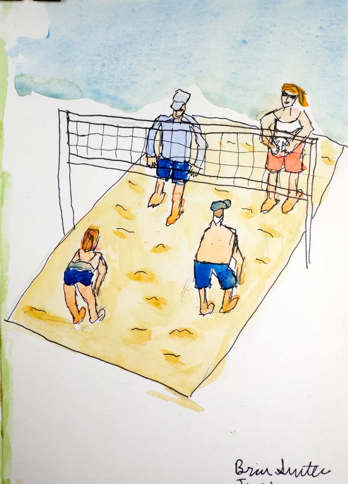 Queen's Beach Volleyball
